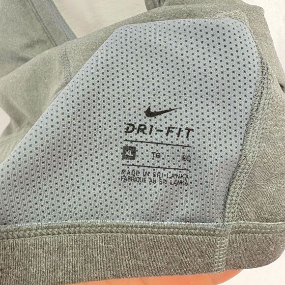Nike Dri-Fit Grey Cagged Back Sports Bra Women's Size XL - Picture 10 of 10